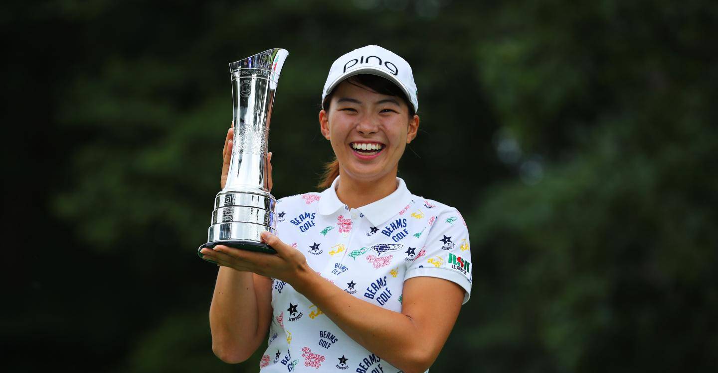 Hinako Shibuno with the AIG Women